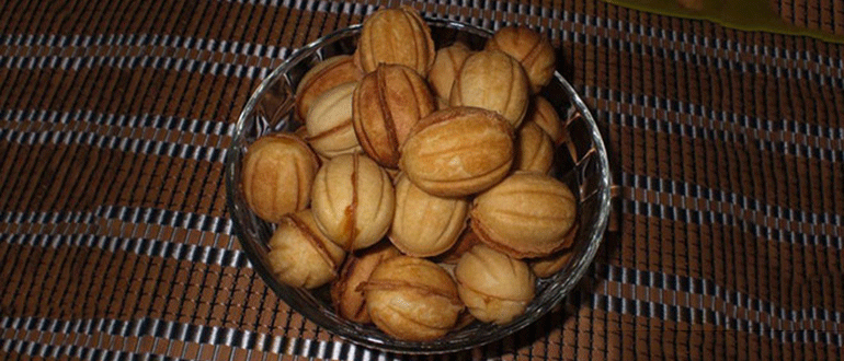 печенье орешки старый рецепт со сгущенкой