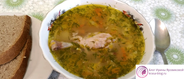 Суп рисовый с курицей. Что может быть проще и вкуснее?